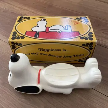 [ 박스 포함 ] Avon Snoopy Soap Dish 빈티지 스누피