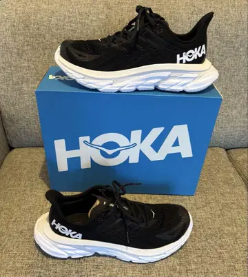 새상품급 HOKA M CLIFTON EDGE 26cm BWHT