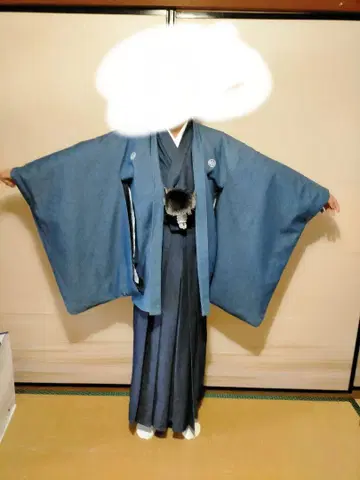초등학생 졸업식 하카마 캐주얼 데님 150cm