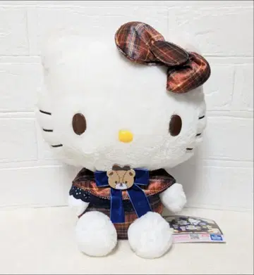 헬로키티 티타임 파티 BIG 봉제 인형 [미사용 새상품]