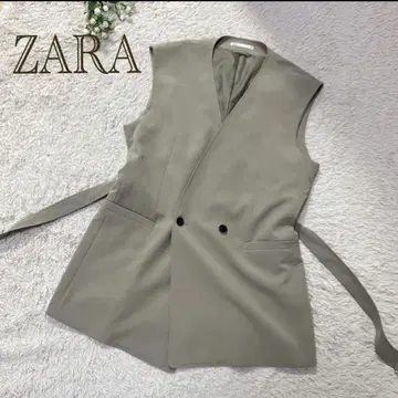 새상품급 ZARA 자라 베스트 허리 리본