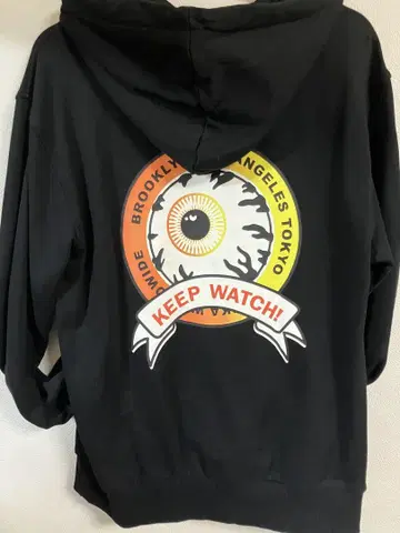 MISHKA 블랙 후드티 M 사이즈