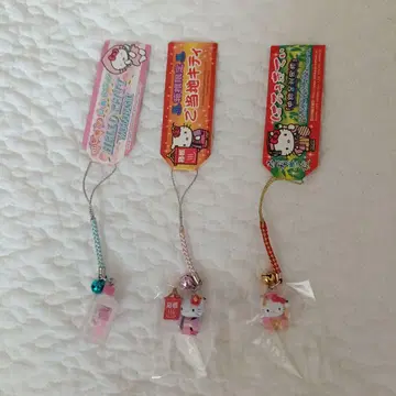 지역 한정 키티 스트랩 3개 세트