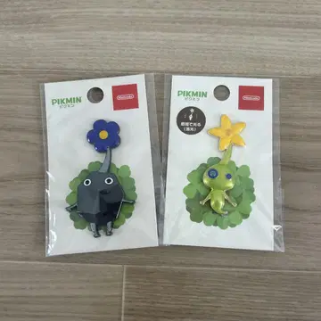 피크민 핀 배지 세트