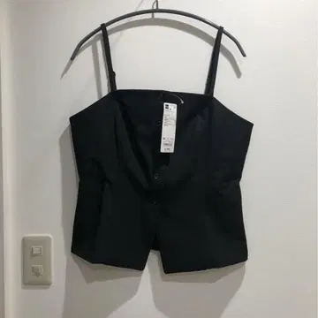 새상품 지유 GU gu 프론트 버튼 뷔스티에 뷔스티에 프론트 버튼