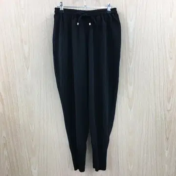 새상품 JENA 블랙 캐주얼 팬츠 F0925A06