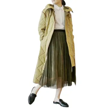 DRESSTERIOR Ventile 롱퀼트 코트 정가 12만 오버