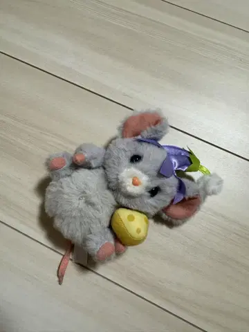 디즈니 판타지 스프링스 봉제 인형 참 쥐 치즈