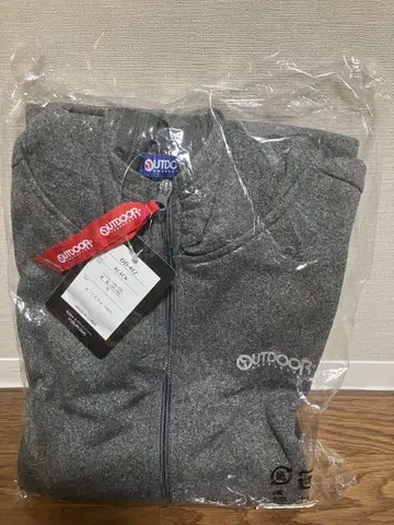 OUTDOOR 아웃도어 맨투맨 후드티 블랙 3L 새상품