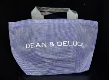 DEAN & DELUCA 메쉬 토트백 보라색