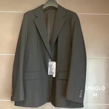 UNIQLO 릴랙스 테일러드 자켓 M 블랙