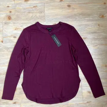 바나나리퍼블릭 긴팔 얇은 소재 스웨터 와인 레드 S 사이즈