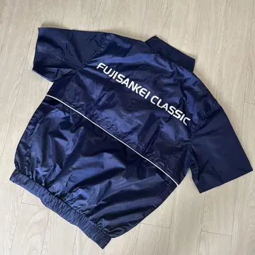 FUJISAKI CLASSIC 네이비 나일론 아우터