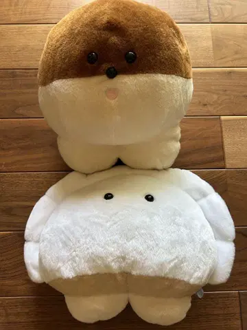 BIG 봉제 인형 큐신 프렌즈 교자 스즈카스테라 2개 세트