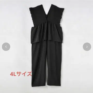 시마무라 myuwa 셔링 살로펫 4L 블랙