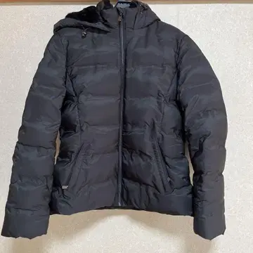ZARA 블랙 후드 부착 자켓 L