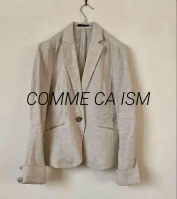 COMME CA ISM 린넨 자켓