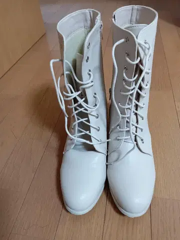 하카마 베이지 부츠 25.5cm
