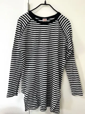 BEAMS BOY Healthknit 래글런 롱 서멀