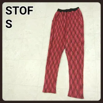 STOF 체크 팬츠 S
