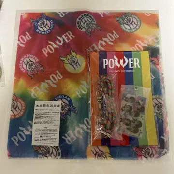 쟈니즈 WEST POWER 반다나 스카프 스마트폰 스트랩