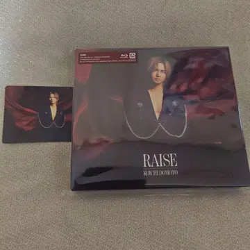 새상품 RAISE KOICHI DOMOTO CD 혜택 카드 포함