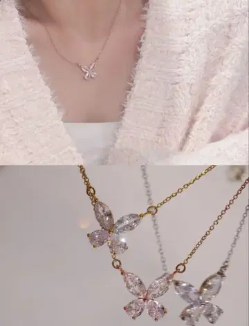 SASSY ANGEL 나비 모티브 목걸이