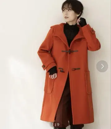 N. 내추럴 뷰티 베이직 멜톤 더플 코트
