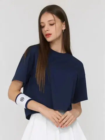 XEXYMIX 크롭 기장 반팔
