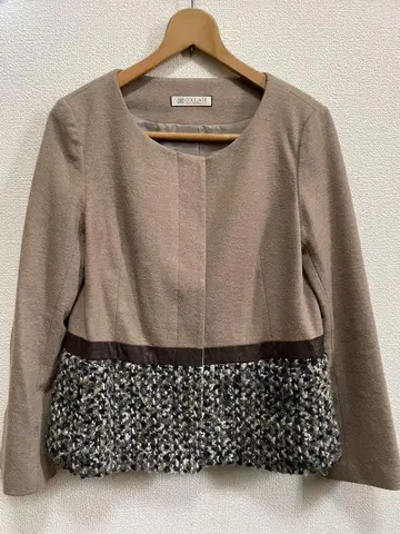 GALLARDAGALANTE 노카라 자켓 프리 사이즈 프리 사이즈