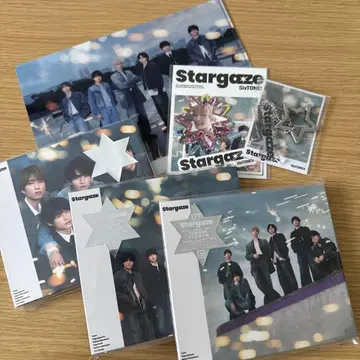SixTONES stargaze 3 형태 세트 특전 포함