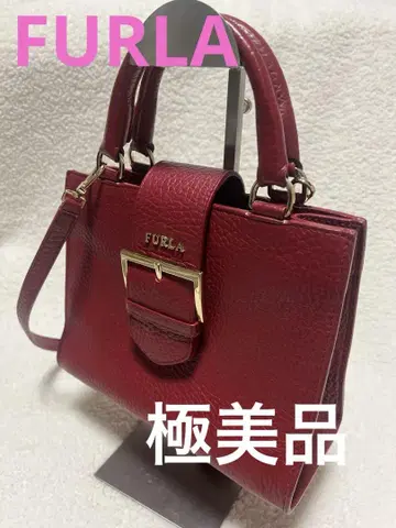 컨디션 최상 훌라 FURLA FLO 핸드백 2way 숄더