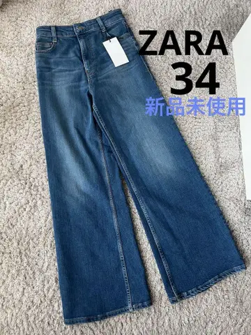 ZARA 와이드 레그 데님