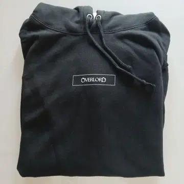 OVERLORD 블랙 후드티 L 사이즈