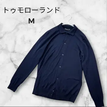 투모로우랜드 tricot 가디건 니트 M 울 100%