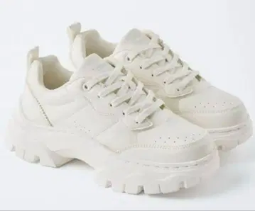ZARA 청키힐 스니커즈 통굽