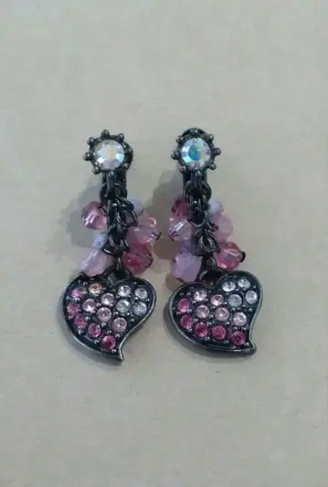 ANNA SUI 하트 모티브 귀찌