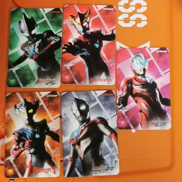 울트라맨 X 지드 로쏘 뉴제네 컬렉션 카드 세트