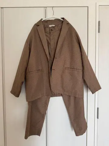 FREAK'S STORE 체크 무늬 셋업