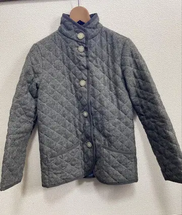 Traditional Weatherwear 36 그레이 퀼팅 자켓