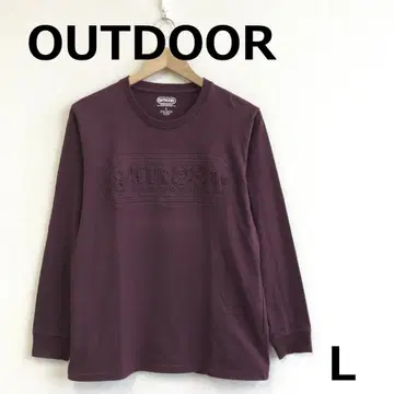 A0925A05 [ OUTDOOR ] 로고 롱T셔츠