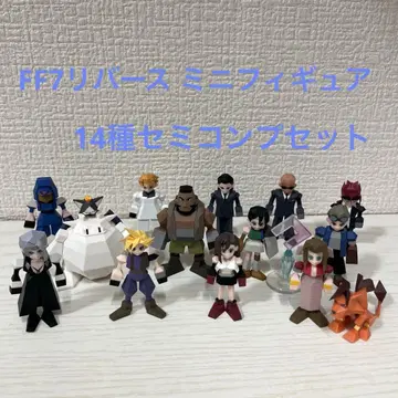 미사용 새상품 ff7 리버스 제일복권 미니 피규어 세미 컴프