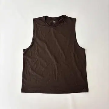 alo YOGA 애로우 요가 슬리브리스 상의 브라운 계열 사이즈 XL
