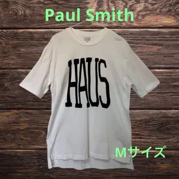 Paul Smith HAUS 프린트 T셔츠 M 화이트