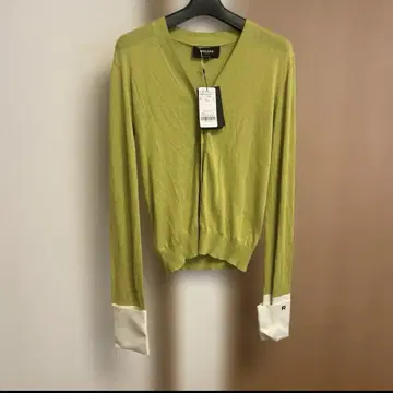 택 포함 미사용 ROCHAS 로샤스 가디건 40