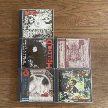 HELLCHILD CD 5장 세트