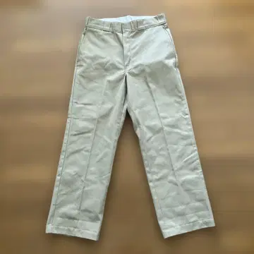 레어 USA제 Dickies W32 베이지 팬츠 874