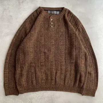 90s OSCAR DE LA RENTA 헨리넥 스웨터 USA 제
