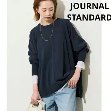 [새상품] JOURNAL STANDARD 아이스 코튼 와이드 풀오버