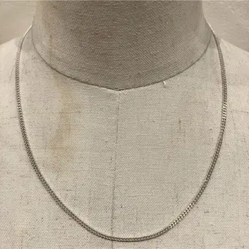 SILVER925 FLAT LINK NECKLACE/실버/목걸이